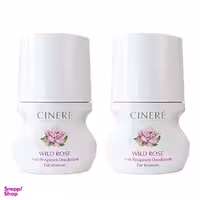 رول ضد تعریق   سینره مدل Wild Rose حجم 50 میلی لیتر مجموعه 2 عددی