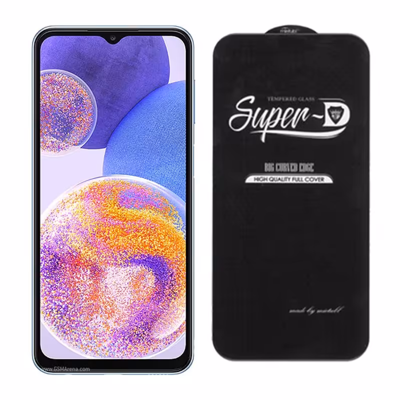 گلس فول گوشی سامسونگ Galaxy A23 مدل SuperD

