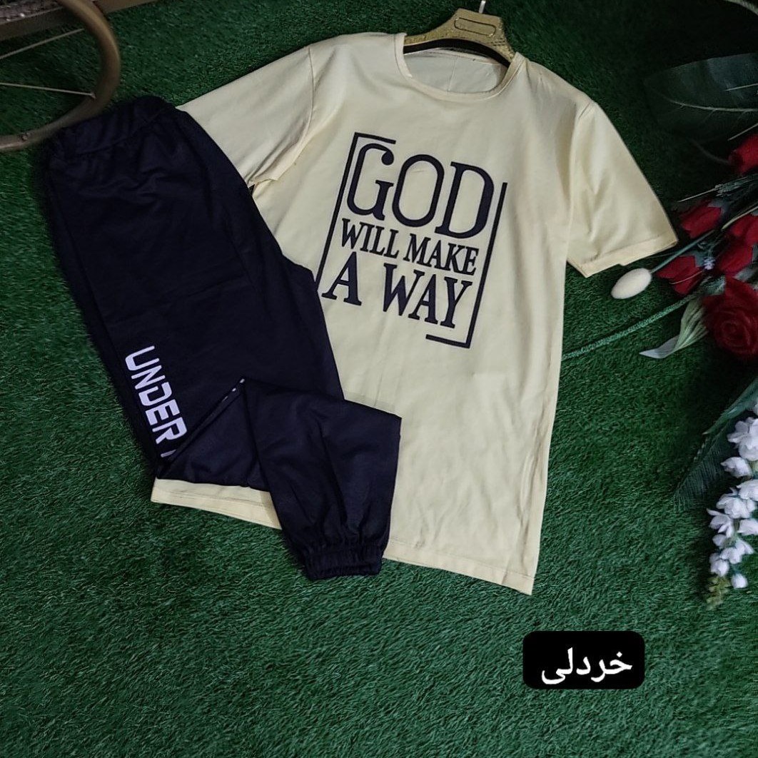 ست تیشرت شلوار مزونی سایز 36 تا 46