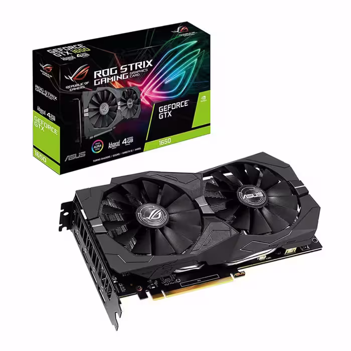 کارت گرافیک ایسوس ROG STRIX GTX 1650 A4G GAMING