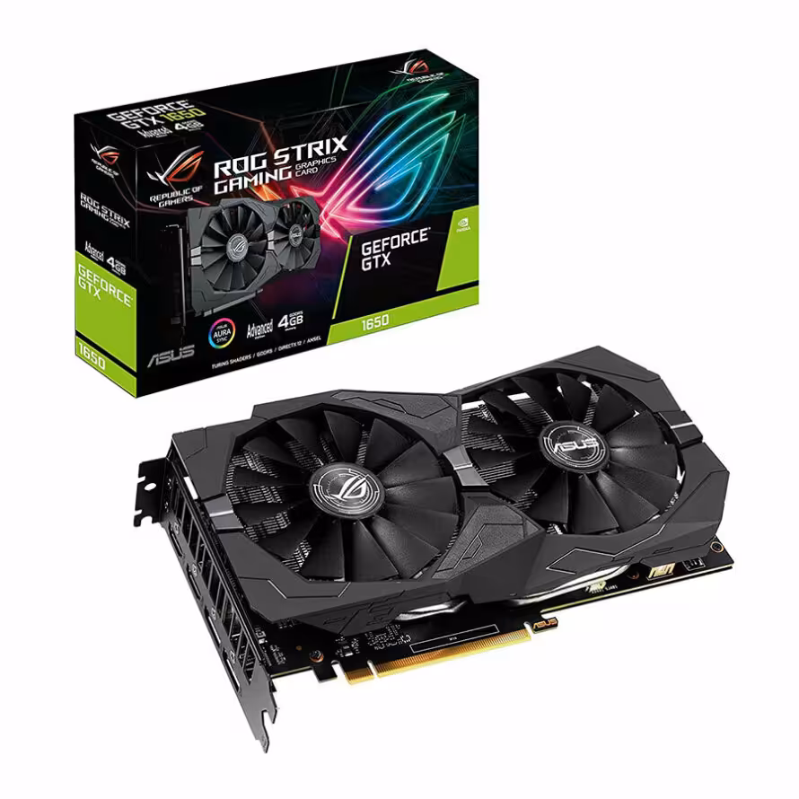 کارت گرافیک ایسوس ROG STRIX GTX 1650 A4G GAMING