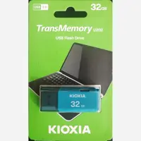 فلش مموری USB2 Kioxia ظرفیت 32G گارانتی  دو ساله ،mit