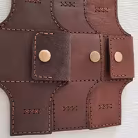 بازوبند چرم جای حرز و دعا