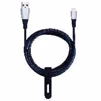 کابل جاست موبایل لایتنینگ مدل ZinCable Lightning طول 150 سانتیمتر نقره ای - Hiapple.ir