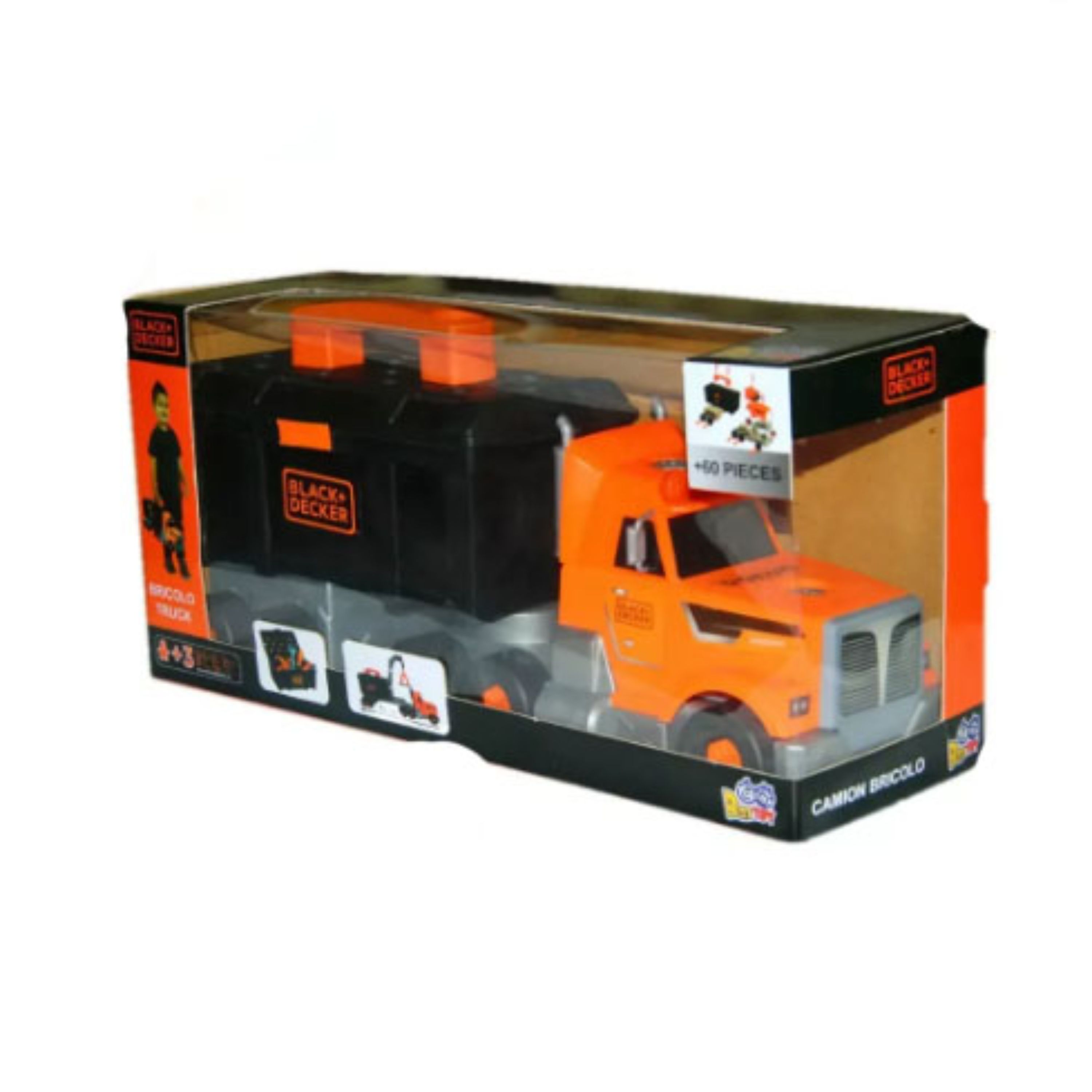 ماشین اسباب بازی کامیون سوپر همراه با جعبه ابزار 