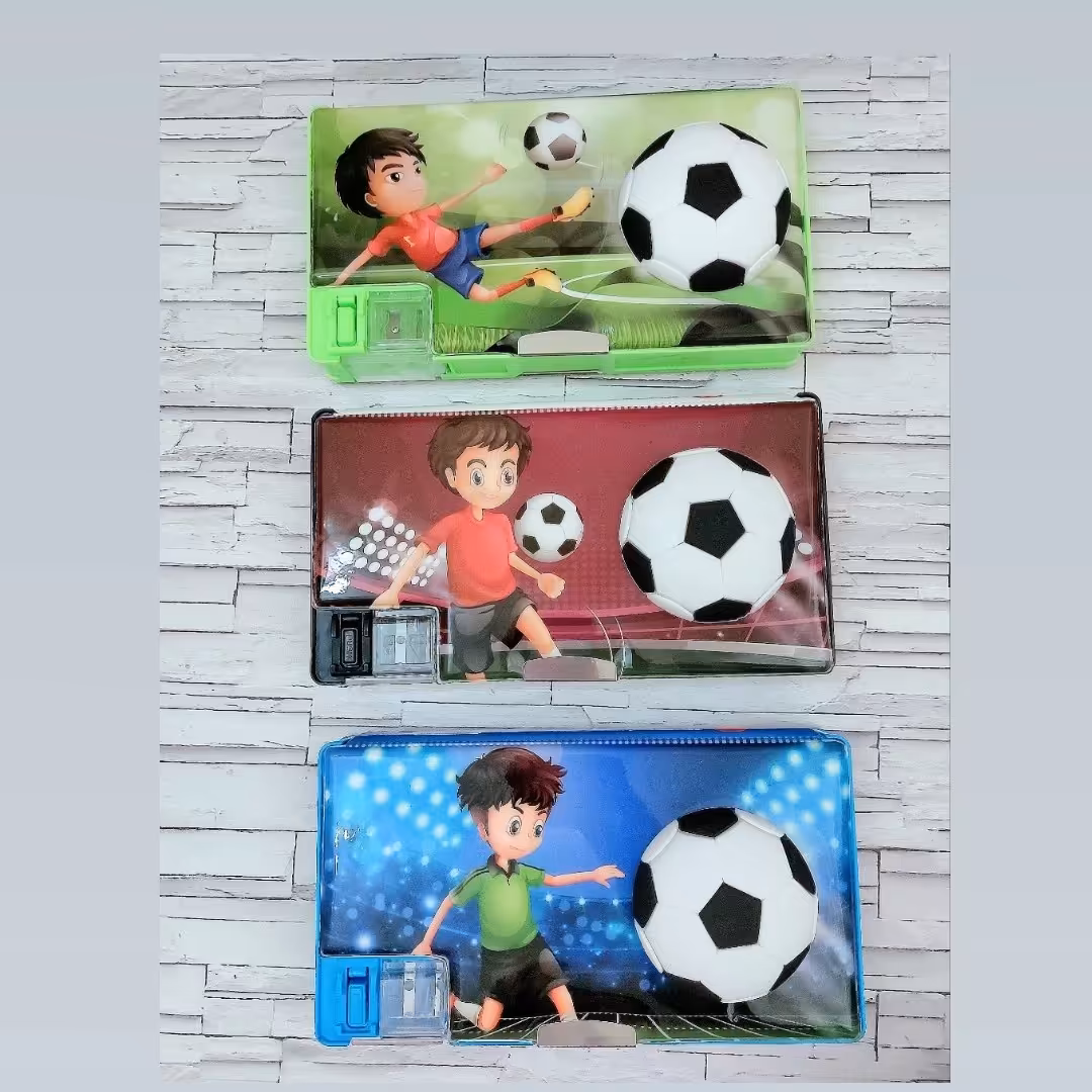 جامدادی کتابی مگنتی طرح فوتبال