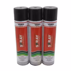 اسپری رنگ مشکی مات واکو مدل 300ML بسته 3 عددی
