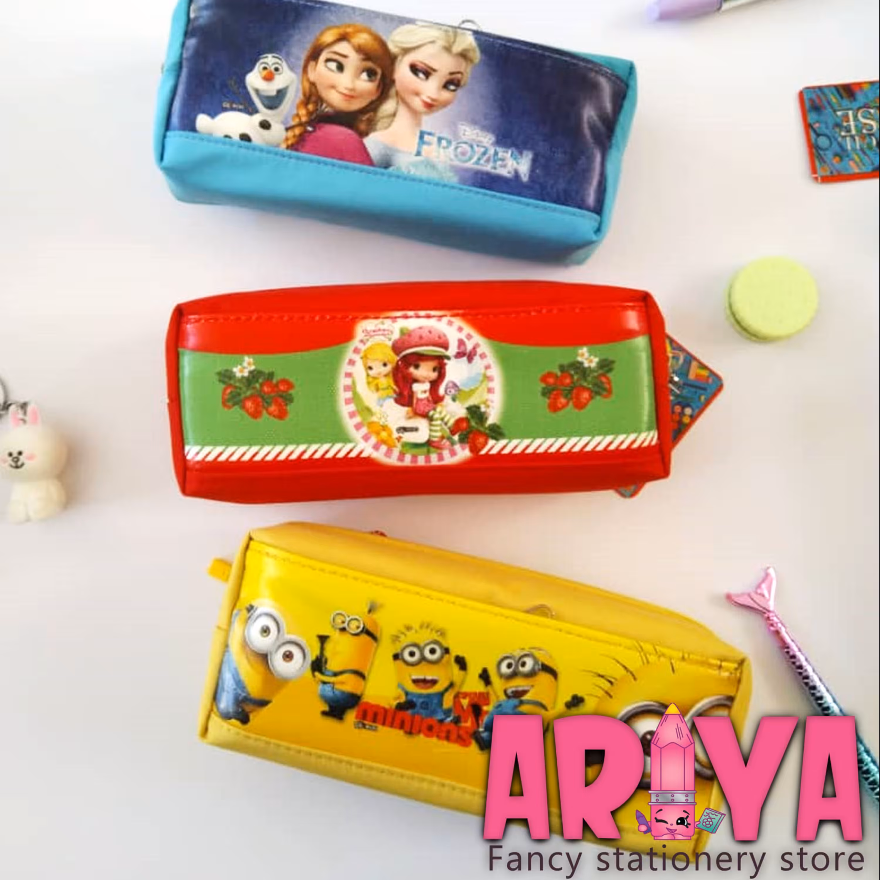 جامدادی 3 زیپ عروسکی کیفیت بالا