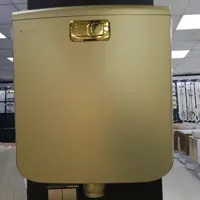 فلاش تانک ایمن آب رنگ طلایی مات دو زمانه مشکی سفید 