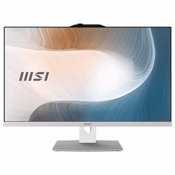 کامپیوتر همه کاره 24 اینچ ام اس آی Modern AM242P 1M I3 White یک ترابایت