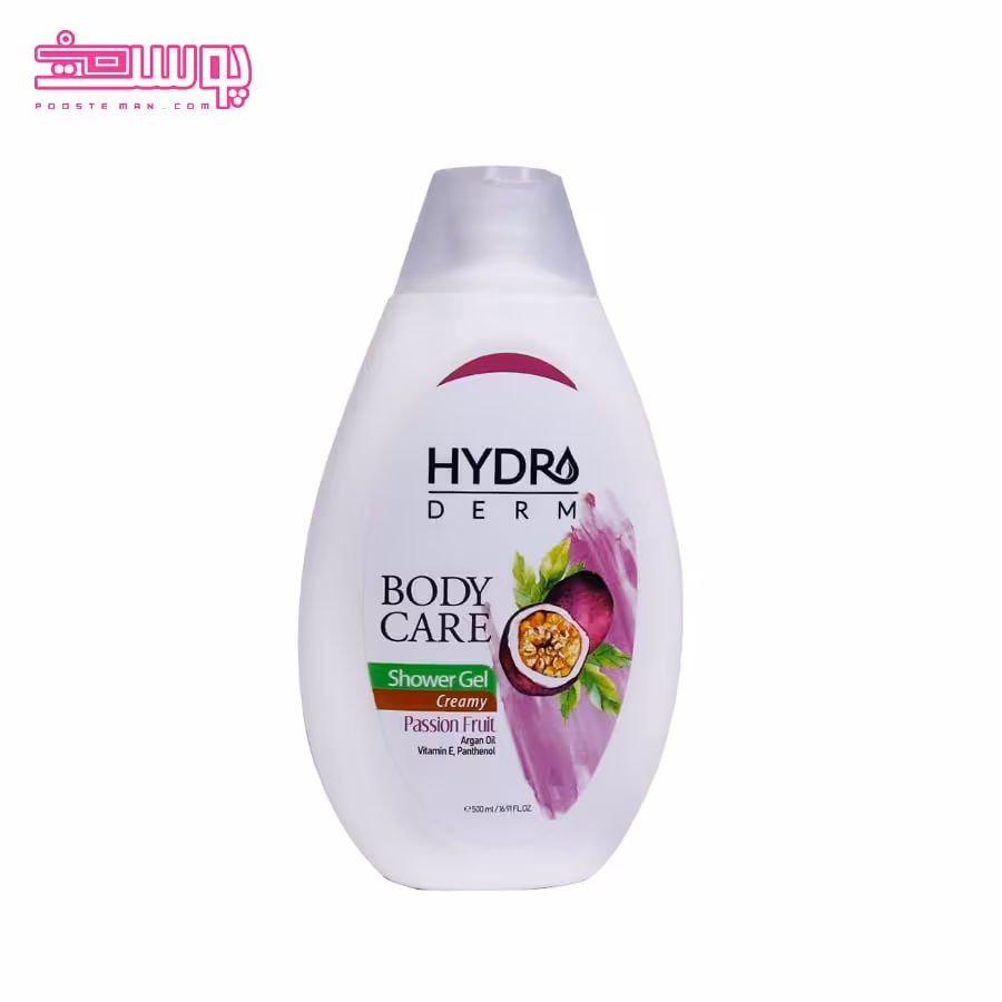 شامپو بدن کرمی هیدرودرم مدل پشن فروت حجم 500ml