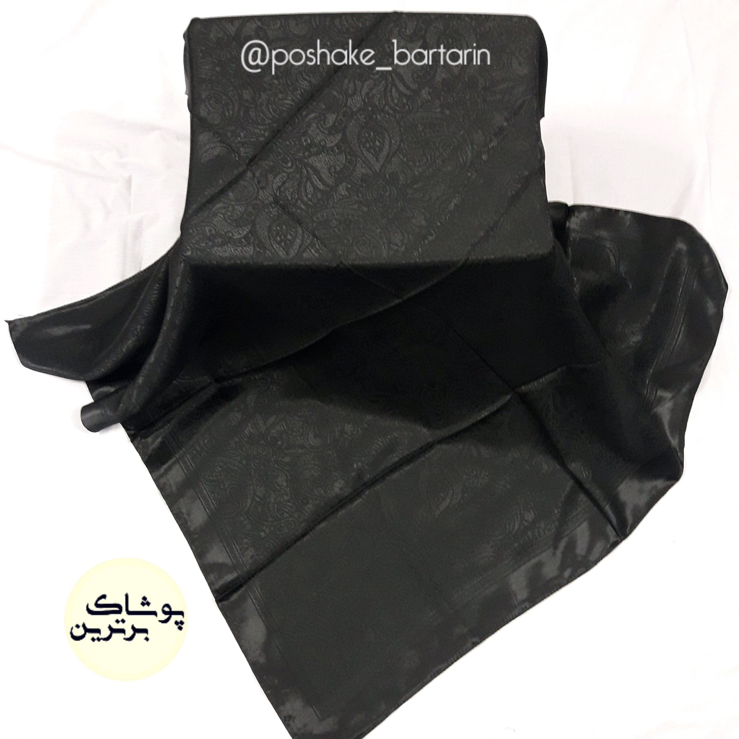 روسری نخ ابریشم طرح0دار سایز 100
