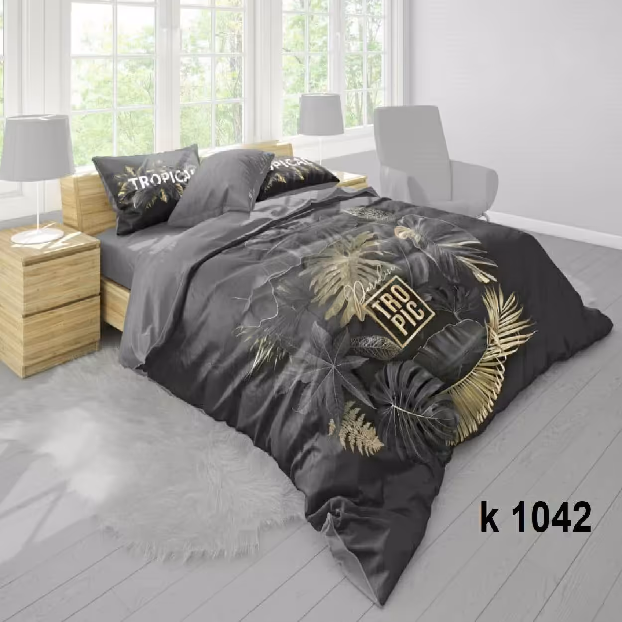 سرویس روتختی ترک إو turkev کد K-1042 دونفره 6 تکه
