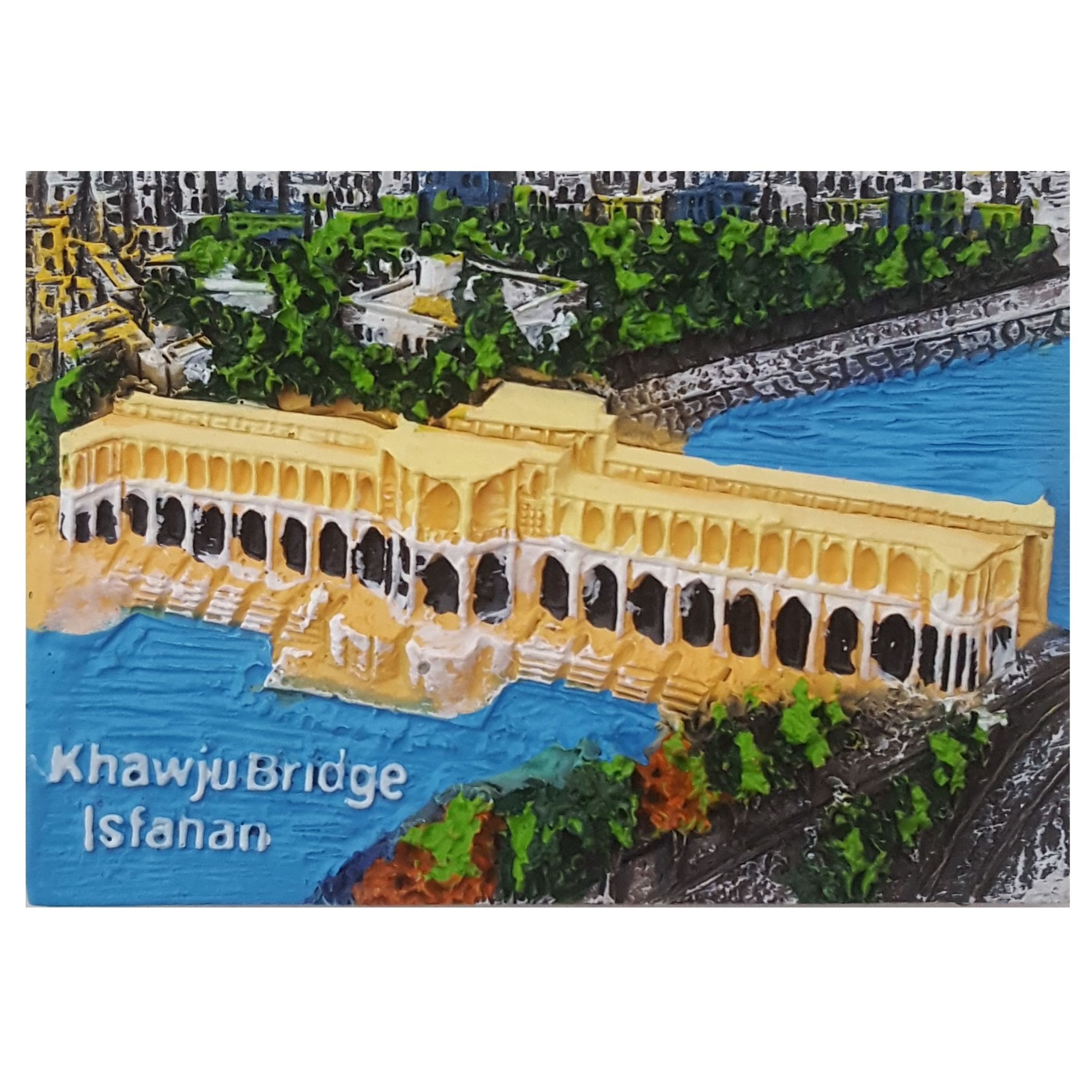 مگنت سه بعدی یخچال طرح پل خاجو