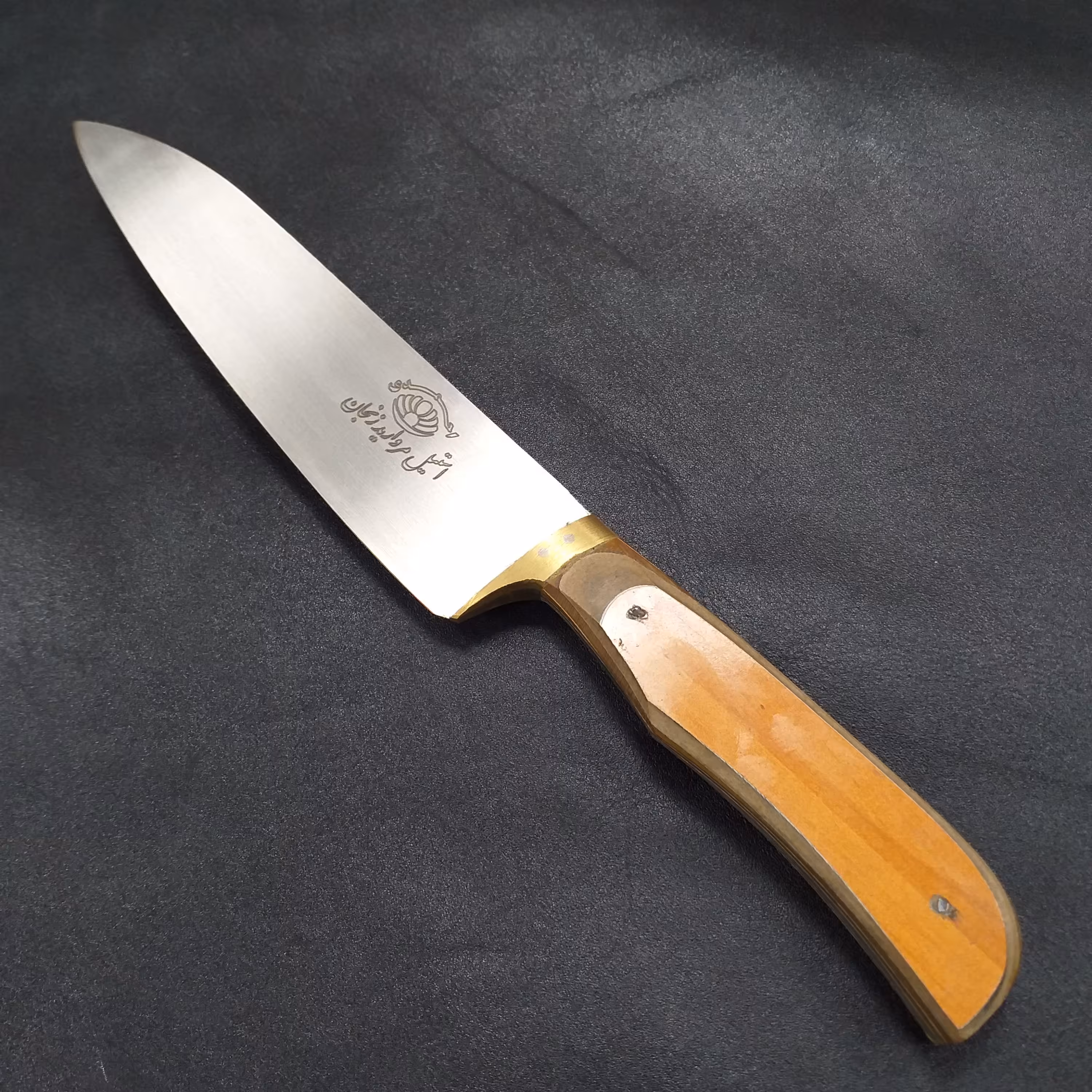 چاقو آشپزخانه استیل ضدزنگ زنجان سایز چهار مروارید 