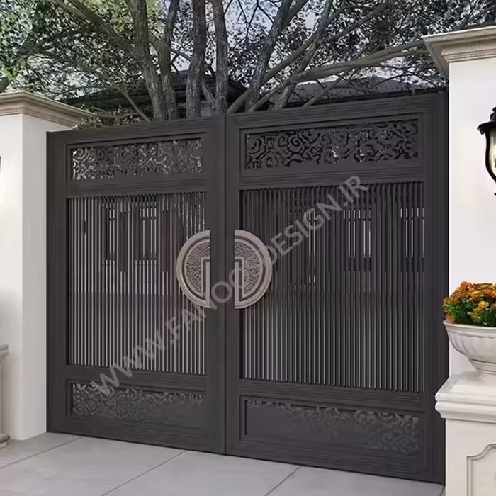 درب حیاط ساده و شیک – کد40008