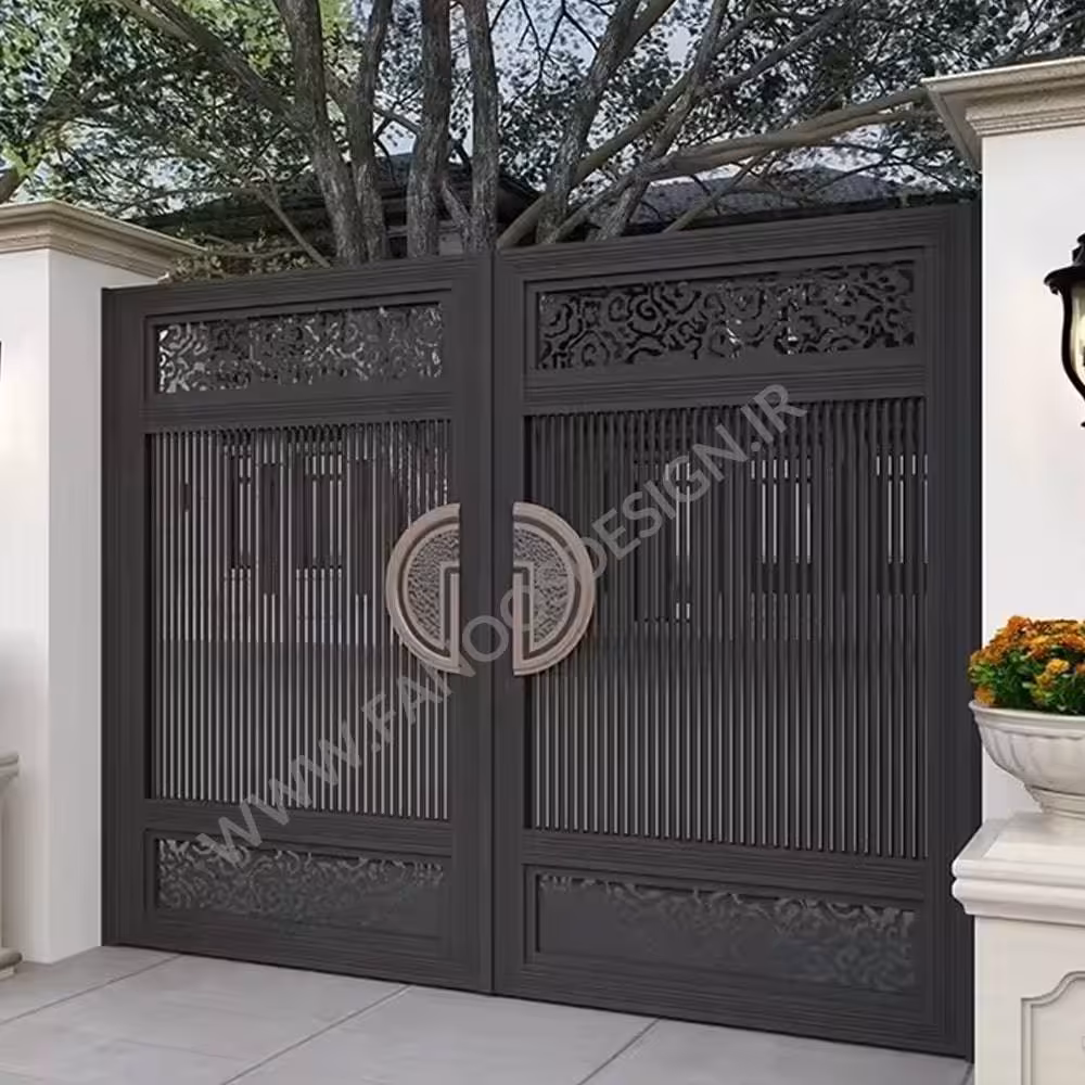 درب حیاط ساده و شیک – کد40008