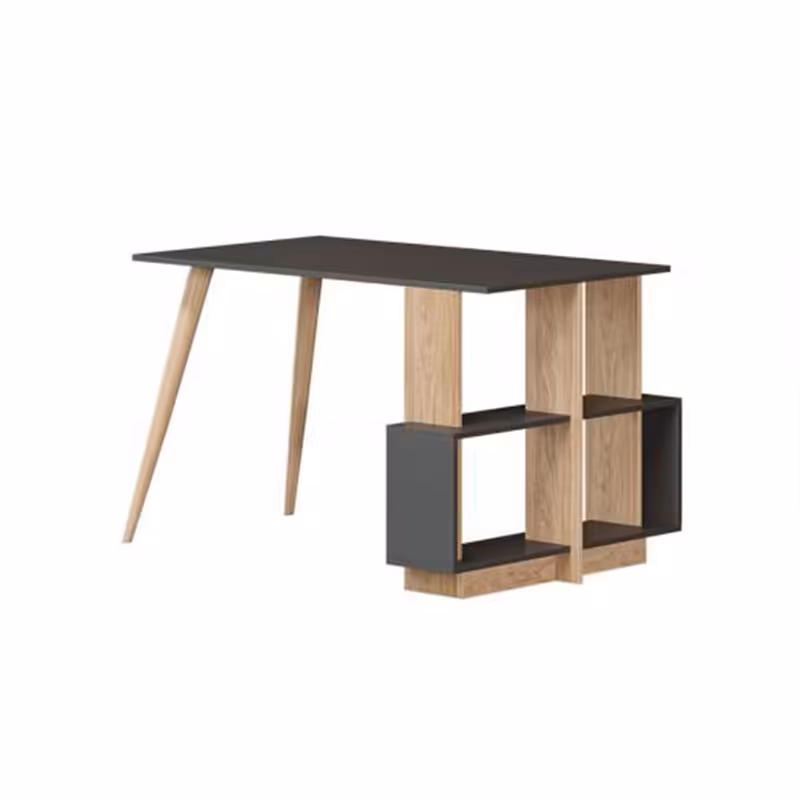 میز تحریر پایه چوبی مدرن-k33