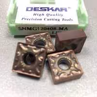 الماس تراشکاری فولادSNMG120408-MA-LF6118 برند DESKAR مناسب برای فولاد واستیل سخت