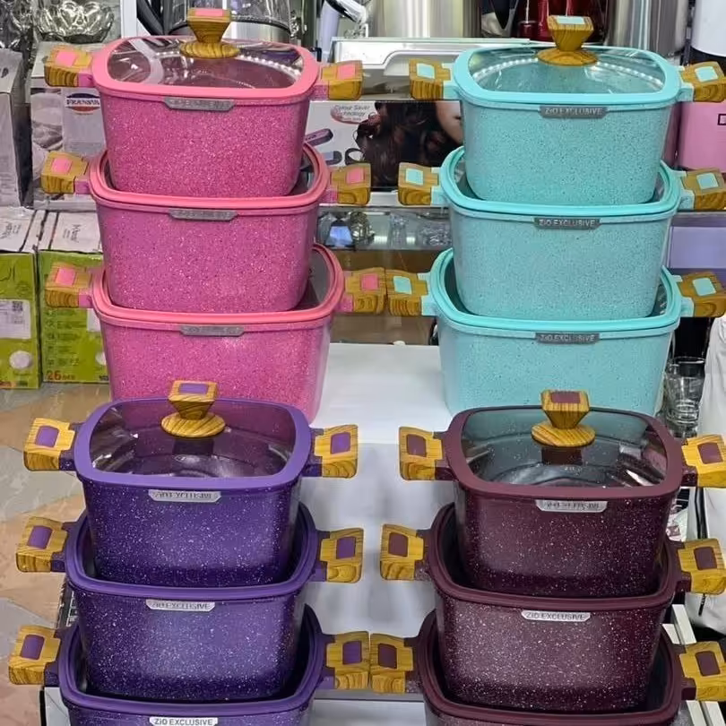 سرویس قابلمه 6پارچه زیو ترکیه