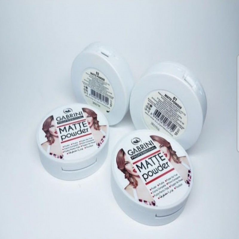 پنکک مات گابرینی Gabrini Matte Powder د دو طیف رنگ