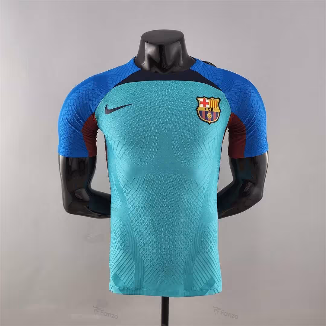 لباس تمرین بارسلونا سبزآبی 2022 | بازیکن (پلیری)