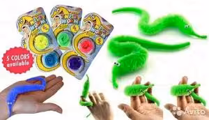 ابزار شعبده کرم جاندار سحرآمیز WORM MAGIC