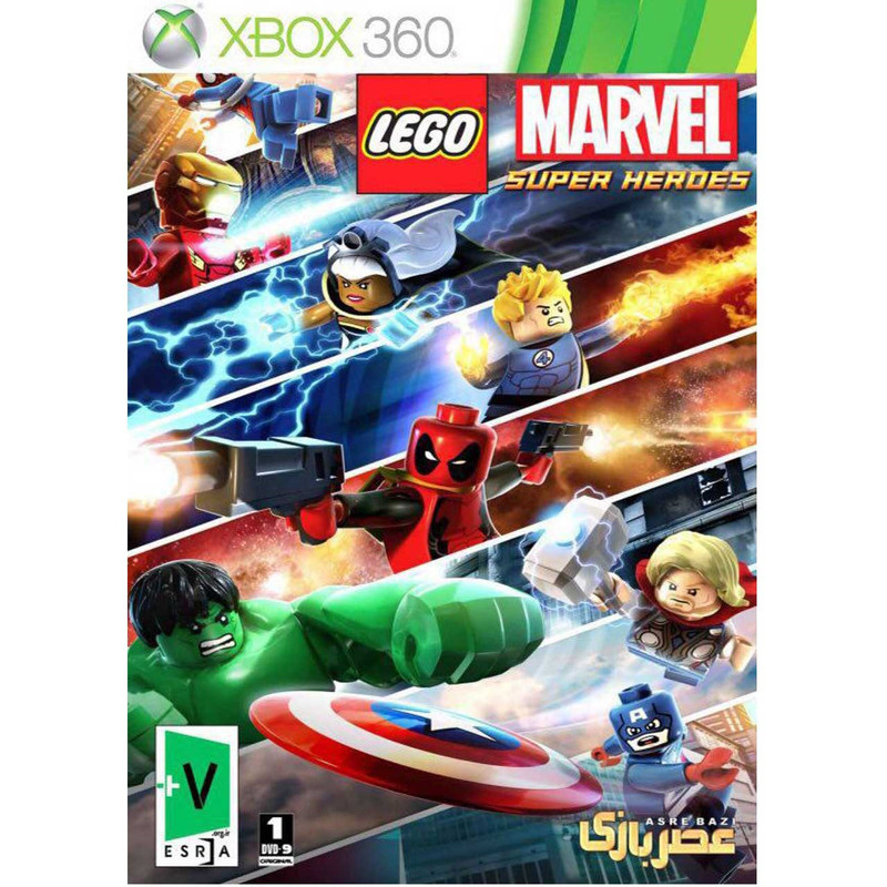 بازی لگو مارول سوپر قهرمانان مخصوص xbox 360 - کالاوما