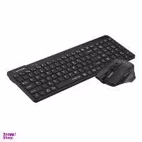 ماوس و کیبورد بی‌ سیم ای فورتک مدل FG2400 Air