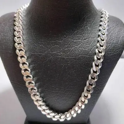 گردنبندنقره عالی کارتیر درجه یک 70سانتی به براحتی از سر رد میشه