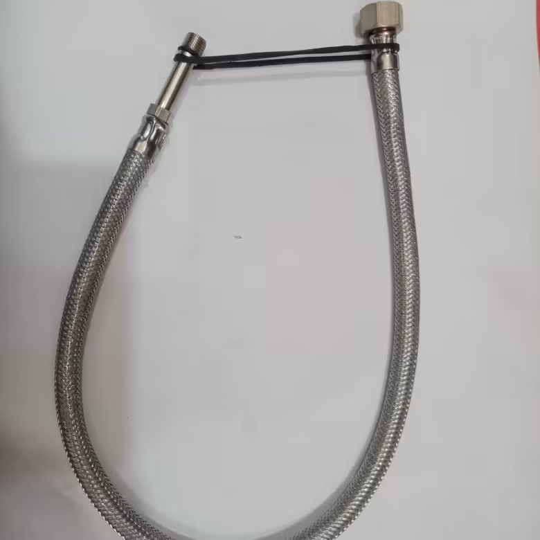 شلنگ حصیری ( پیسوار ) تک پایه 3/8 آلومینیومی 60 سانتی متر هانه Haneh