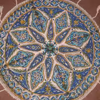 تو سینی قلمکار گرد