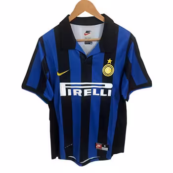 لباس کلاسیک اول اینتر میلان فصل 1998/99 پیراهن تک