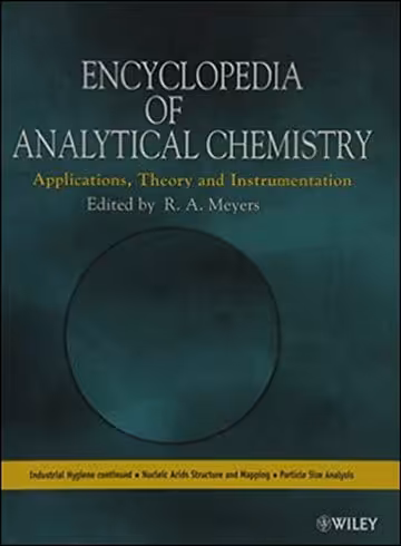 󾕇 Encyclopedia of Analytical Chemistry: Applications, Theory and Instrumentation, Melvin V. Koch, 2007 - دانلود کتاب های دانشگاهی