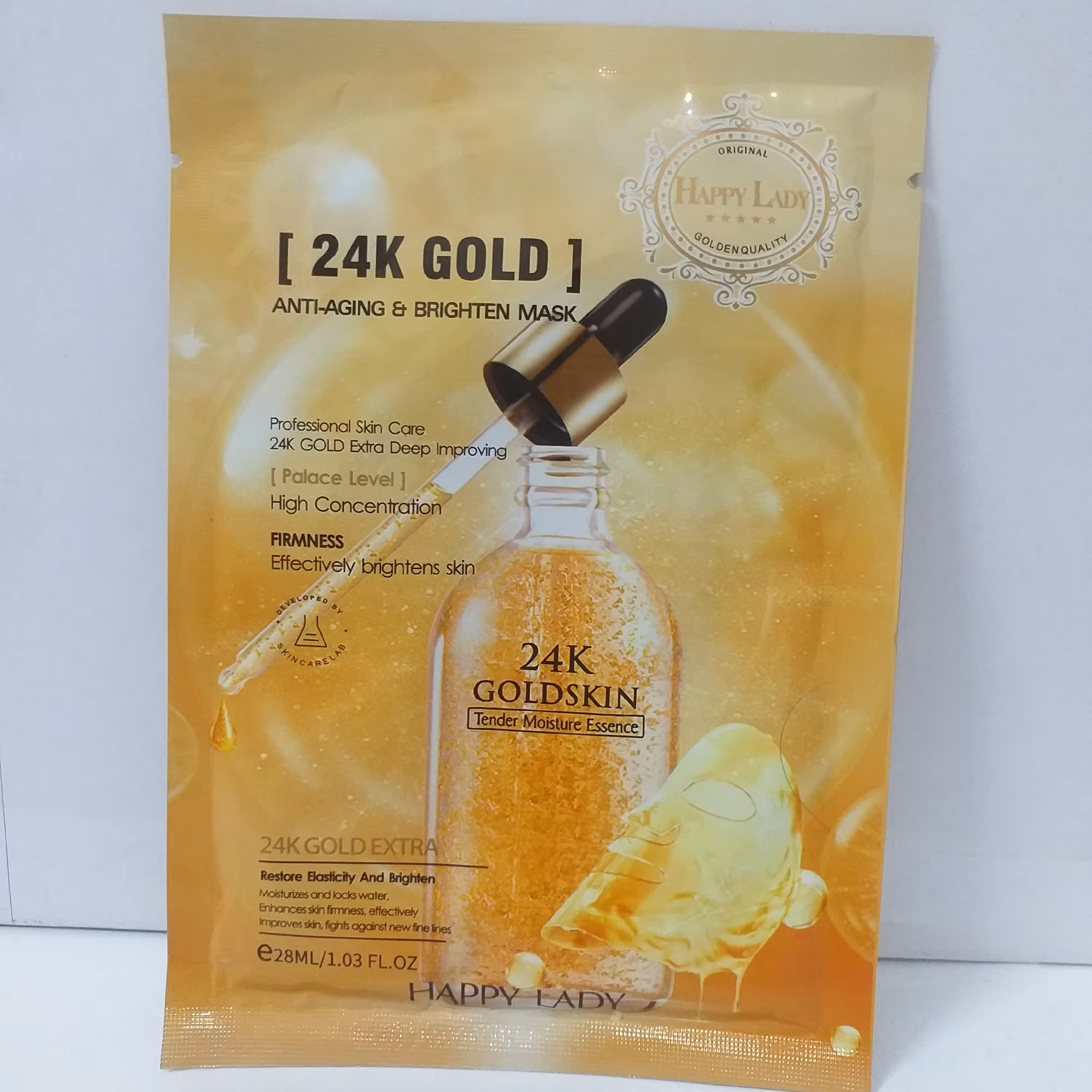 ماسک ورقه ای هپی لیدی  28 گرم

