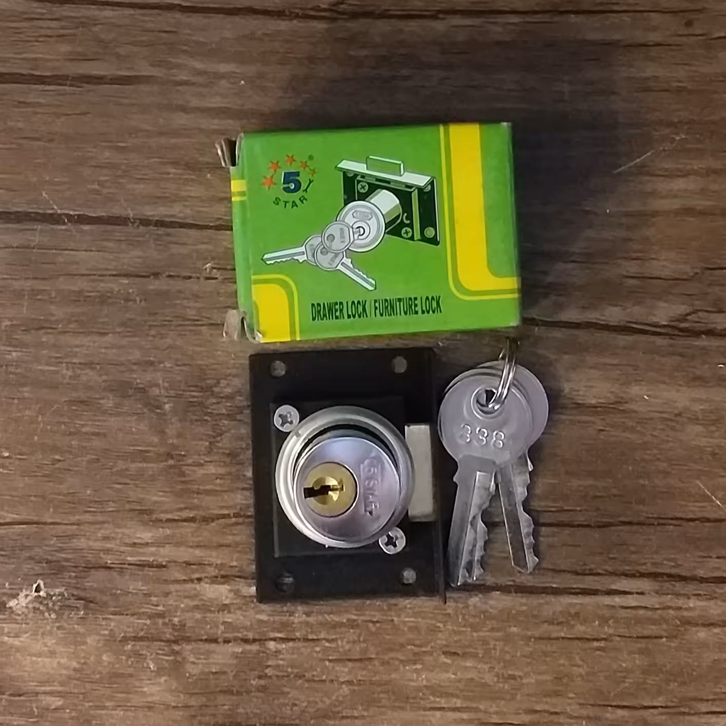 قفل کمدی تک پله 22mm