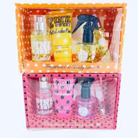 پک 4 عددی عطر و لوسیون پینک این سوییت خالخالی