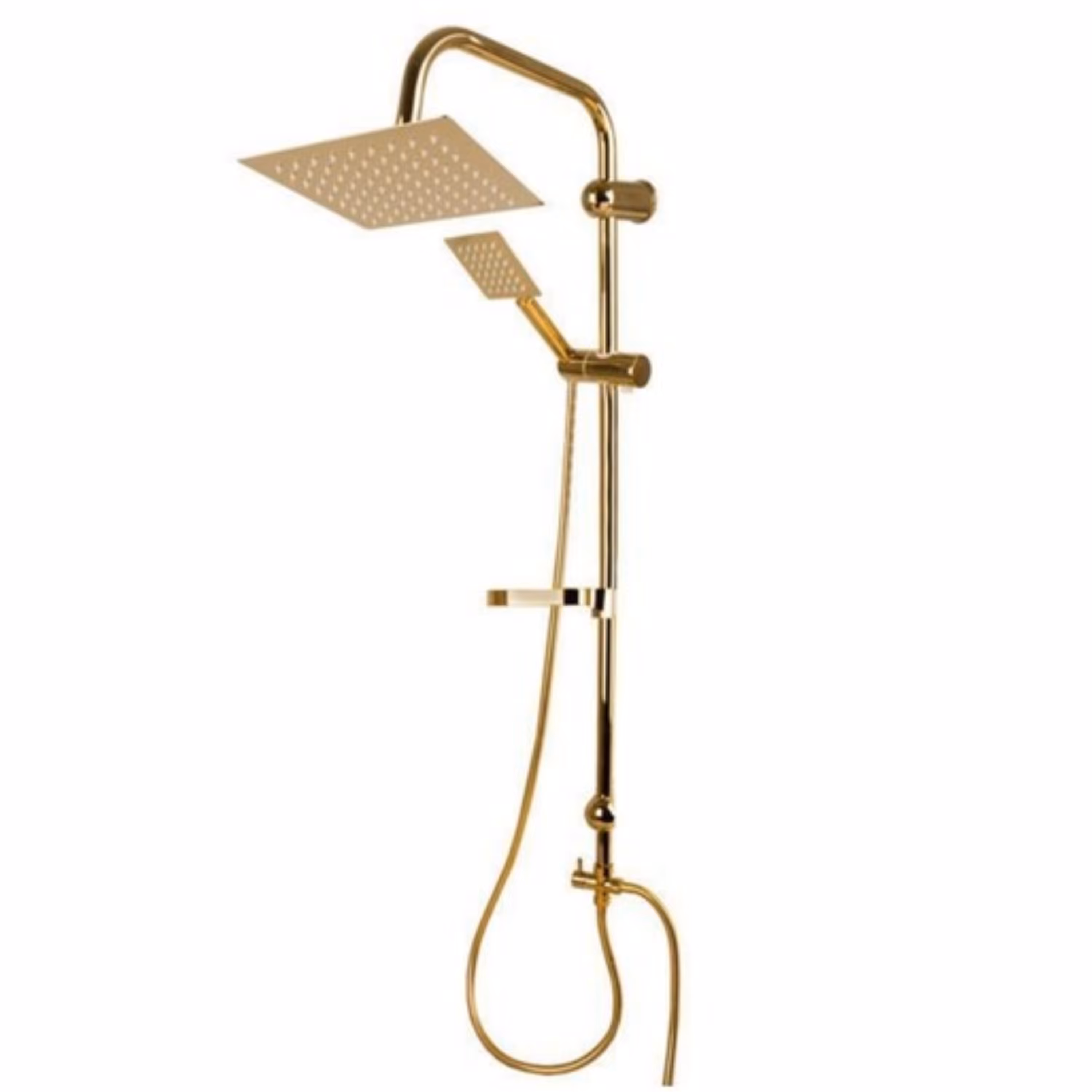 علم دوش دوکاره مربع طلایی