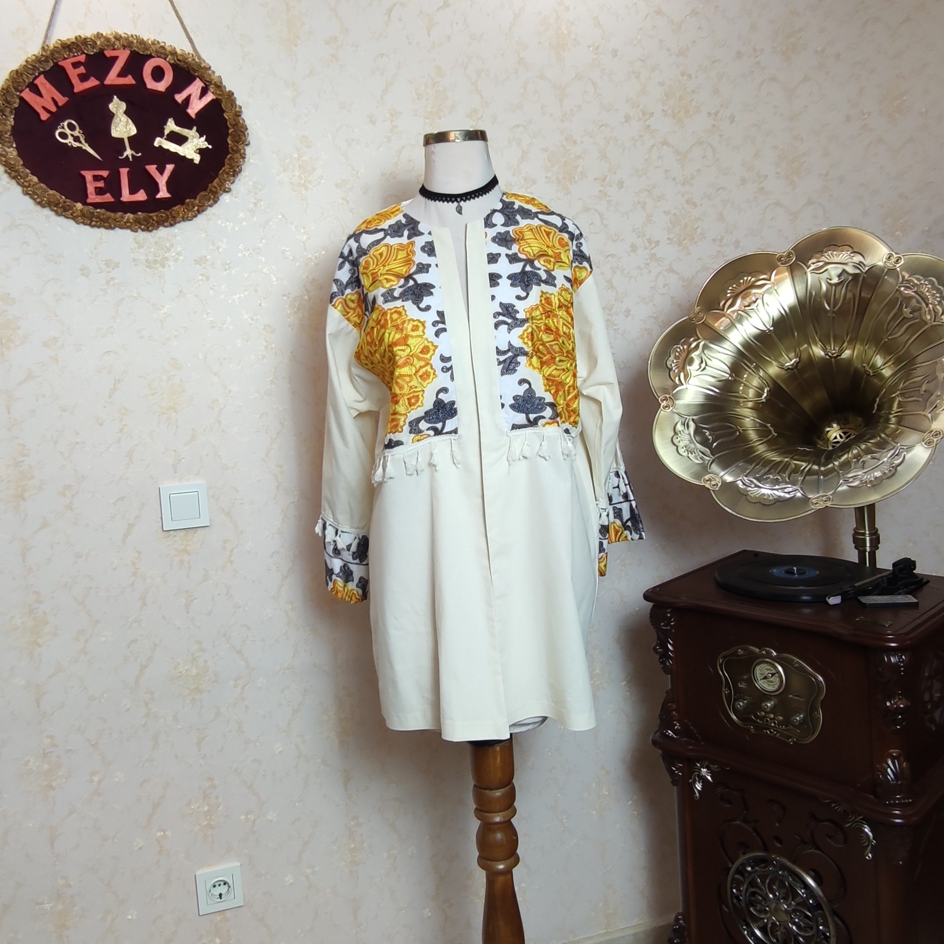مانتو لینن سوزندوزی