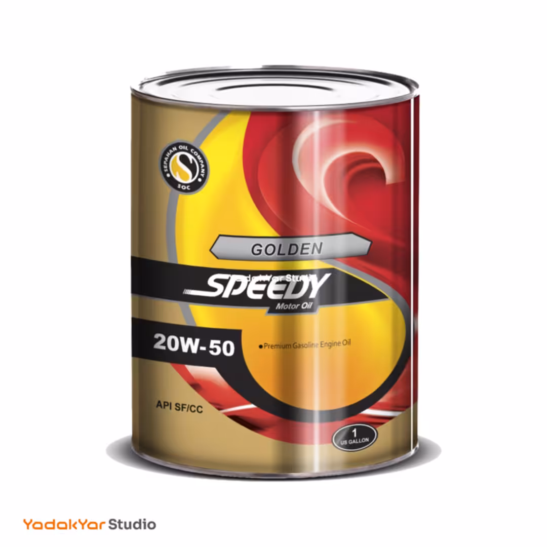 روغن موتور 20W50 اسپیدی گلدن