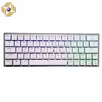 کیبورد بی سیم کولر مستر مدل SK621 WHITE RGB Cherry MX Red