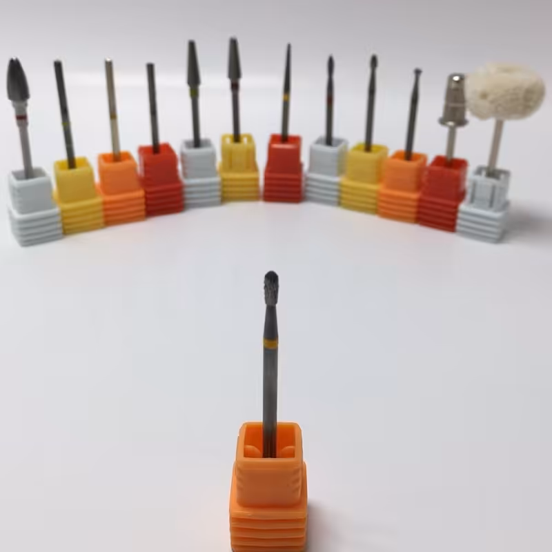 سر سوهان  كاشت ناخن الماسه کاجی  کد 6