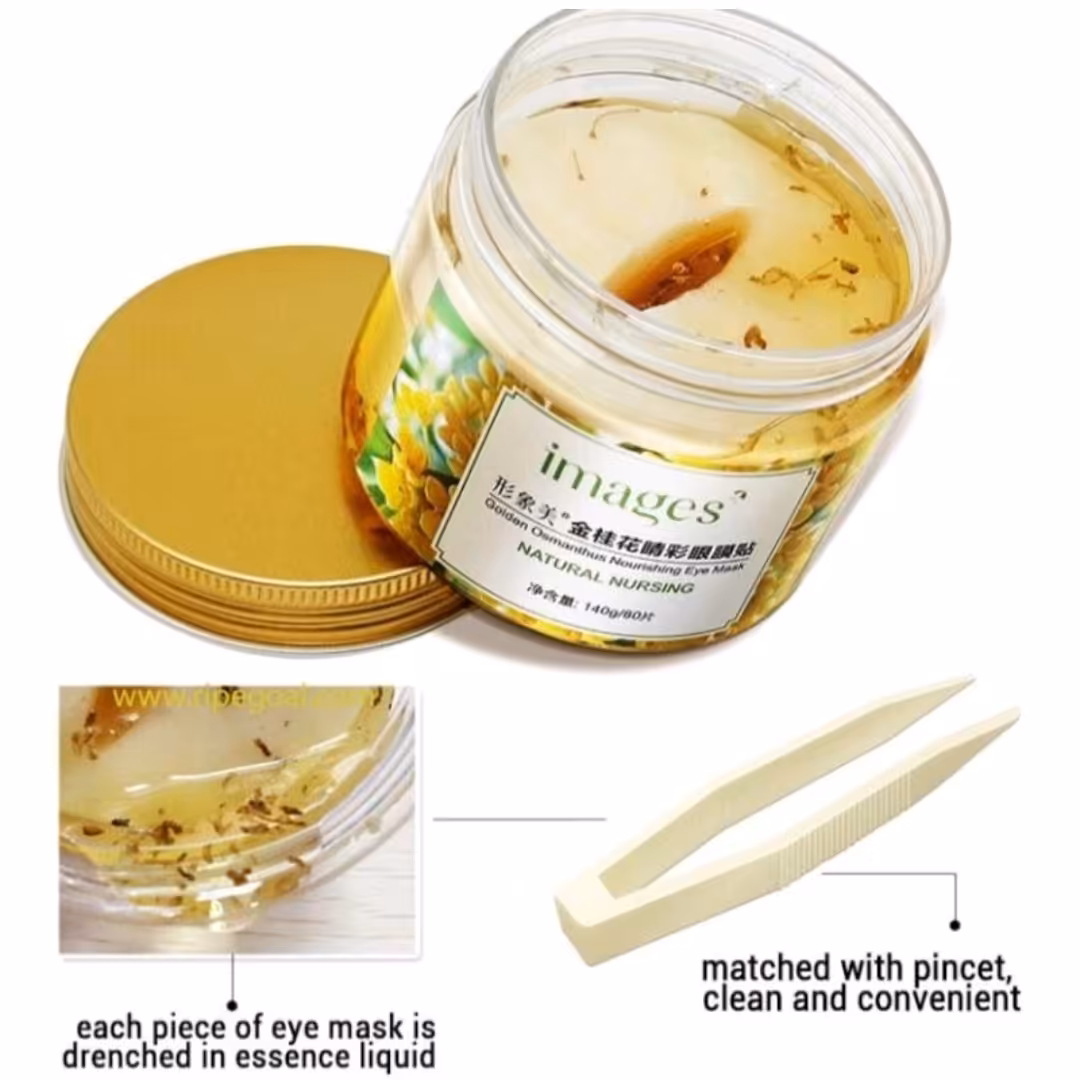 ماسک دور چشم گل اسمانتوس طلایی ایمیجز