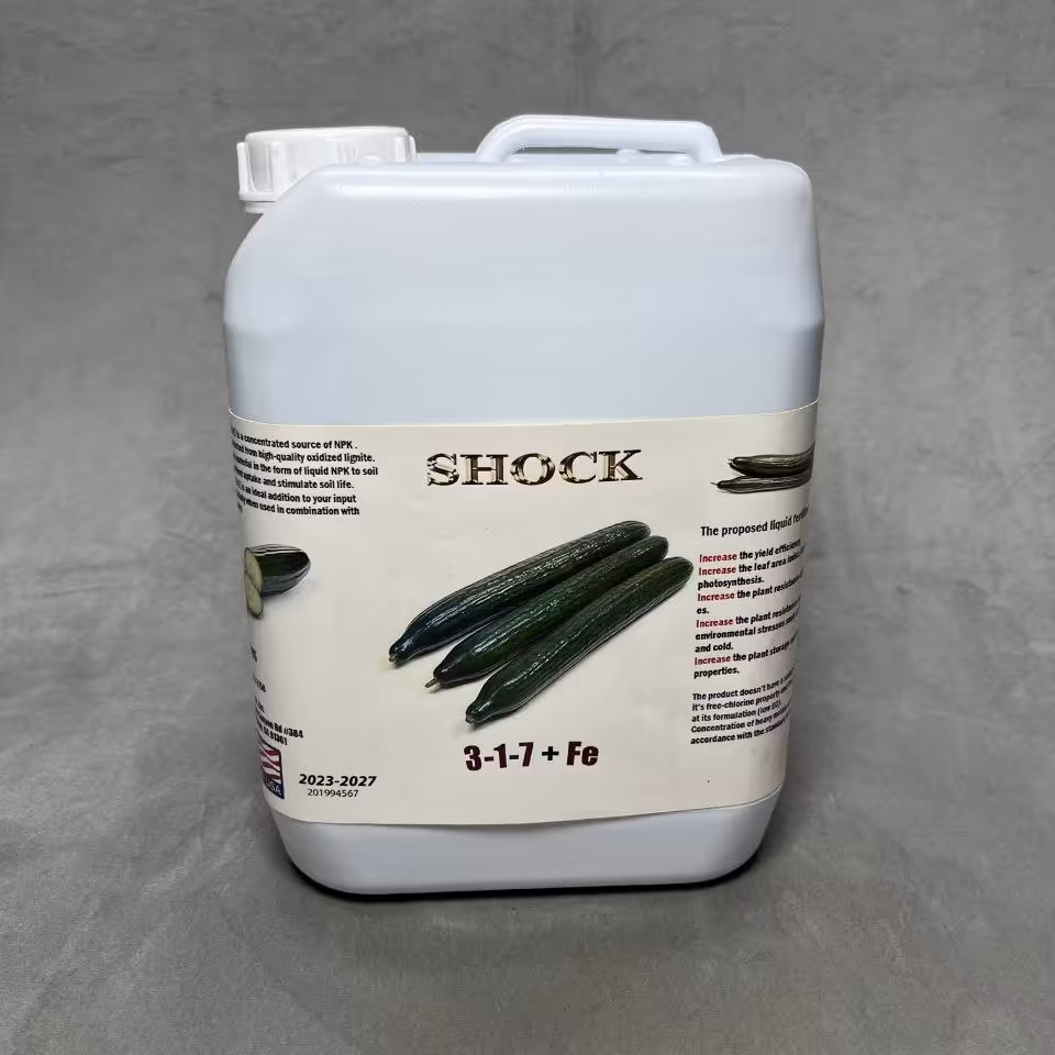 کود شوک مخصوص خیار 5 لیتری