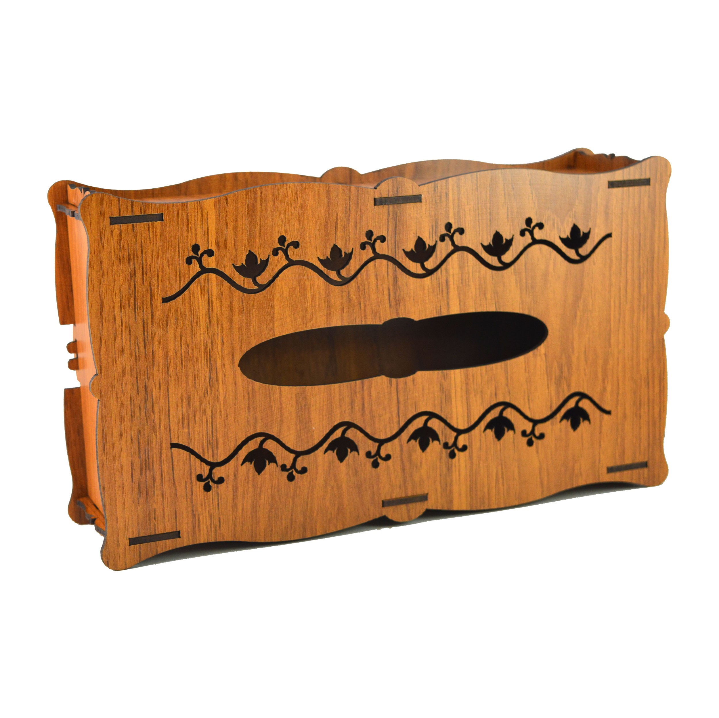 جعبه دستمال کاغذی درب بقل کد116