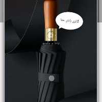 چتر اتومات تاشو 36 فنر طوفان