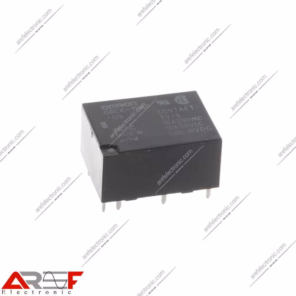 رله امرن لچ مدل G6CK-1114P-US دارای 6 ولت و 6 پین - فروشگاه عارف الکترونیک