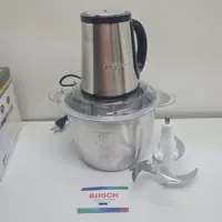 خردکن سیلور کرست حک شده 3000 وات  3.8 لیتر 5 تیغه کاسه استیل  بهترین خرد کن کاسه استیل غذاساز مدل E303811 