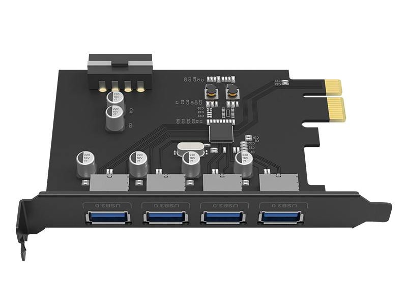 هاب یو اس بی اینترنال 4 پورت اوریکو Orico 4 Port USB3.0 PCI-E Expansion Card PME-4U