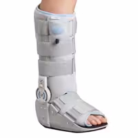 بوت طبی نوماتیک لولا دار 17 اینچ ولکر مدل 62010 WELLCARE